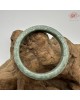 【肌容雪】天然緬甸A貨翡翠滿圈飄花圓條手鐲 編號136(鐲圍55.6mm#17.5號) 【肌容雪】天然緬甸A貨翡翠滿圈飄花圓條手鐲 編號136(鐲圍55.6mm#17.5號)