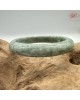 【肌容雪】天然緬甸A貨翡翠滿圈飄花圓條手鐲 編號136(鐲圍55.6mm#17.5號) 【肌容雪】天然緬甸A貨翡翠滿圈飄花圓條手鐲 編號136(鐲圍55.6mm#17.5號)
