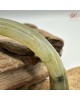 【肌容雪】天然緬甸A貨湖水綠翡翠飄花平安鐲 編號137(鐲圍58.7mm#18.5號) 【肌容雪】天然緬甸A貨湖水綠翡翠飄花平安鐲 編號137(鐲圍58.7mm#18.5號)