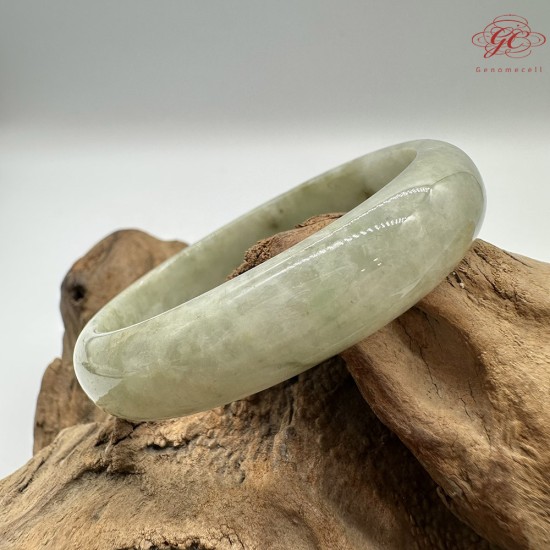 【肌容雪】天然緬甸A貨紫底翡翠綠飄花貴妃鐲 編號138(鐲圍54.5mm#17號) 【肌容雪】天然緬甸A貨紫底翡翠綠飄花貴妃鐲 編號138(鐲圍54.5mm#17號)