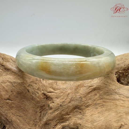 【肌容雪】天然緬甸A貨湖水綠撒金翡翠平安鐲 編號139(鐲圍56.8mm#18號) 【肌容雪】天然緬甸A貨湖水綠撒金翡翠平安鐲 編號139(鐲圍56.8mm#18號)