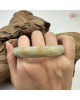 【肌容雪】天然緬甸A貨湖水綠撒金翡翠平安鐲 編號139(鐲圍56.8mm#18號) 【肌容雪】天然緬甸A貨湖水綠撒金翡翠平安鐲 編號139(鐲圍56.8mm#18號)