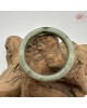 【肌容雪】天然緬甸A貨湖水綠飄花翡翠平安鐲 編號140(鐲圍57.1mm#18號) 【肌容雪】天然緬甸A貨湖水綠飄花翡翠平安鐲 編號140(鐲圍57.1mm#18號)