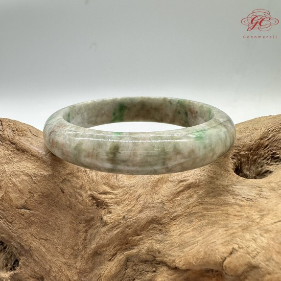 【肌容雪】天然緬甸A貨多彩翡翠平安鐲 編號143(鐲圍54.7mm#17號) 【肌容雪】天然緬甸A貨多彩翡翠平安鐲 編號143(鐲圍54.7mm#17號)