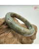 【肌容雪】天然緬甸A貨冰湖水綠撒金翡翠平安鐲 編號144(鐲圍57.5mm#18號) 【肌容雪】天然緬甸A貨冰湖水綠撒金翡翠平安鐲 編號144(鐲圍57.5mm#18號)
