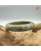 【肌容雪】天然緬甸A貨冰湖水綠撒金翡翠平安鐲 編號144(鐲圍57.5mm#18號) 【肌容雪】天然緬甸A貨冰湖水綠撒金翡翠平安鐲 編號144(鐲圍57.5mm#18號)