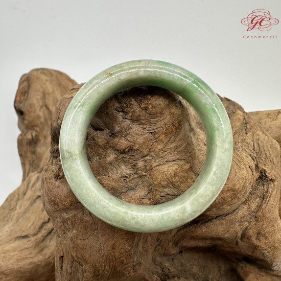 【肌容雪】天然緬甸A貨綠飄花翡翠兒童平安手鐲 編號149(鐲圍39.8mm#12.5號) 【肌容雪】天然緬甸A貨綠飄花翡翠兒童平安手鐲 編號149(鐲圍39.8mm#12.5號)