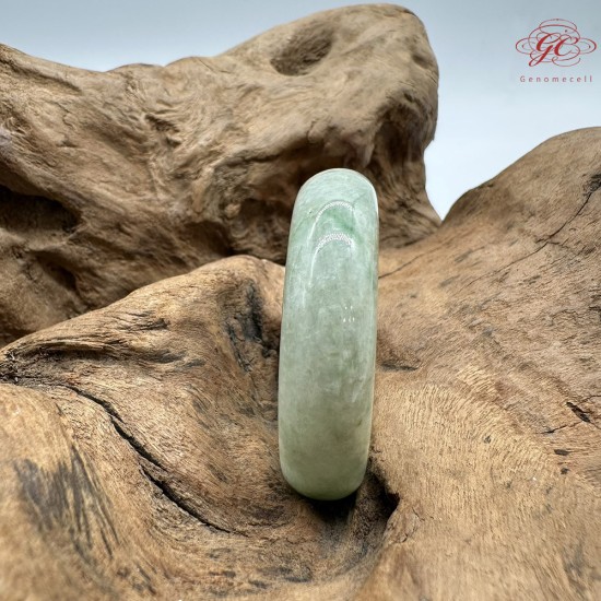 【肌容雪】天然緬甸A貨綠飄花翡翠兒童平安手鐲 編號149(鐲圍39.8mm#12.5號) 【肌容雪】天然緬甸A貨綠飄花翡翠兒童平安手鐲 編號149(鐲圍39.8mm#12.5號)
