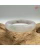 【肌容雪】天然緬甸A貨冰春彩撒金翡翠平安鐲 編號158(鐲圍56.8mm#18號)