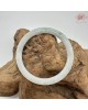 【肌容雪】天然緬甸A貨冰飄花翡翠美人條手鐲 編號160(鐲圍56.6mm#18.5號)