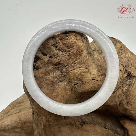 【肌容雪】天然緬甸A貨春彩翡翠美人條手鐲 編號164(鐲圍54.5mm#17號)