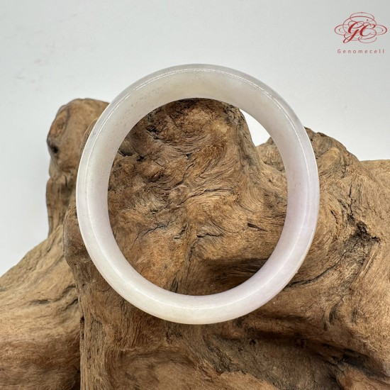 【肌容雪】天然緬甸A貨冰粉春撒金翡翠貴妃鐲 編號172(鐲圍53.6mm#17號)