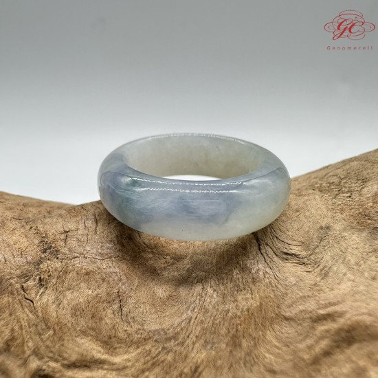 【肌容雪】天然緬甸A貨藍紫色翡翠戒圈 編號177(戒圍18.3mm#14號) 【肌容雪】天然緬甸A貨藍紫色翡翠戒圈 編號177(戒圍18.3mm#14號)