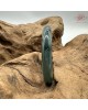【肌容雪】天然緬甸A貨湖水綠翡翠平安鐲 編號183(鐲圍56.6mm#18號)