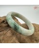 【肌容雪】天然緬甸A貨福祿壽喜翡翠平安鐲 編號187(鐲圍54.5mm#17號)