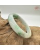 【肌容雪】天然緬甸A貨福祿壽喜翡翠平安鐲 編號196(鐲圍56.8mm#18號)