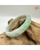 【肌容雪】天然緬甸A貨福祿壽喜翡翠平安鐲 編號196(鐲圍56.8mm#18號)