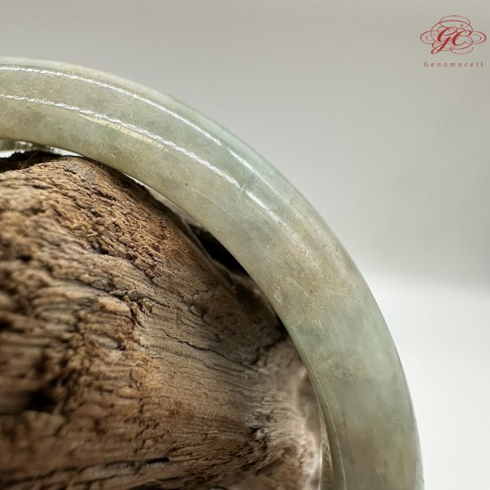 【肌容雪】天然緬甸A貨福祿壽喜翡翠平安鐲 編號196(鐲圍56.8mm#18號)