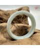 【肌容雪】天然緬甸A貨果綠滿圈翡翠平安鐲 編號205(鐲圍55.0mm#17.5號)