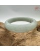 【肌容雪】天然緬甸A貨果綠滿圈翡翠平安鐲 編號205(鐲圍55.0mm#17.5號)