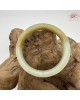 【肌容雪】天然緬甸A貨黃翡半山辦水翡翠手鐲 編號220(鐲寬 58.5mm #19號)