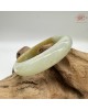 【肌容雪】天然緬甸A貨黃翡半山辦水翡翠手鐲 編號220(鐲寬 58.5mm #19號)
