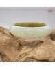 【肌容雪】天然緬甸A貨黃翡半山辦水翡翠手鐲 編號220(鐲寬 58.5mm #19號)