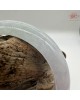 【肌容雪】天然緬甸A貨春彩翡翠平安鐲 編號221(鐲圍55.8mm#17.5號)