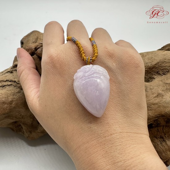 【肌容雪】天然緬甸A貨翡翠吊飾 編號232