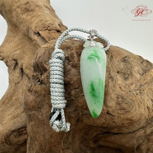 【肌容雪】天然緬甸A貨翡翠吊飾 編號233