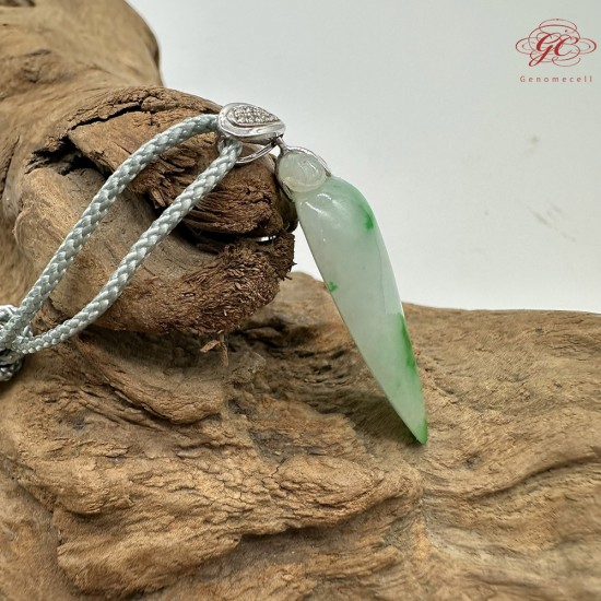 【肌容雪】天然緬甸A貨翡翠吊飾 編號233