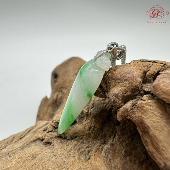 【肌容雪】天然緬甸A貨翡翠吊飾 編號233