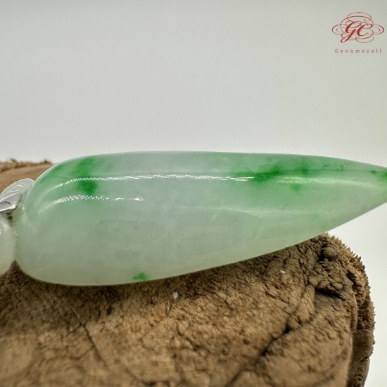 【肌容雪】天然緬甸A貨翡翠吊飾 編號233