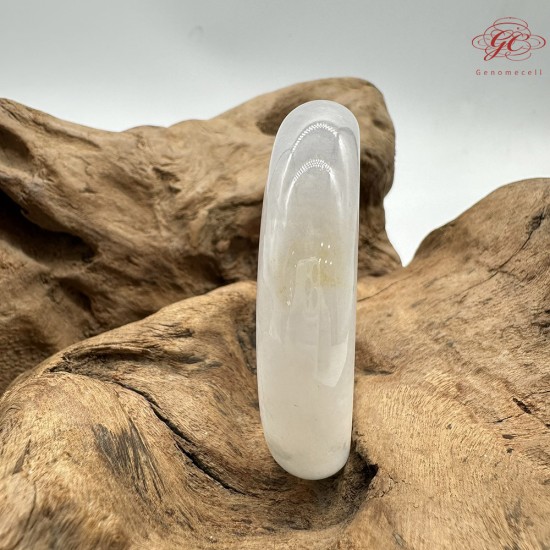 【肌容雪】天然緬甸A貨冰紅翡翠平安鐲 編號236(鐲圍58.3mm#18.5號)