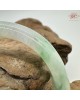 【肌容雪】天然緬甸A貨白裡青翡翠貴妃鐲 編號238(鐲圍57.2mm#18號)