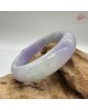 【肌容雪】天然緬甸A貨春帶彩翡翠平安鐲 編號250(鐲圍56.9mm#18號) 【肌容雪】天然緬甸A貨春帶彩翡翠平安鐲 編號250(鐲圍56.9mm#18號)