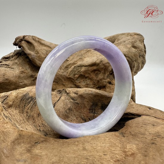 【肌容雪】天然緬甸A貨春帶彩翡翠平安鐲 編號250(鐲圍56.9mm#18號) 【肌容雪】天然緬甸A貨春帶彩翡翠平安鐲 編號250(鐲圍56.9mm#18號)