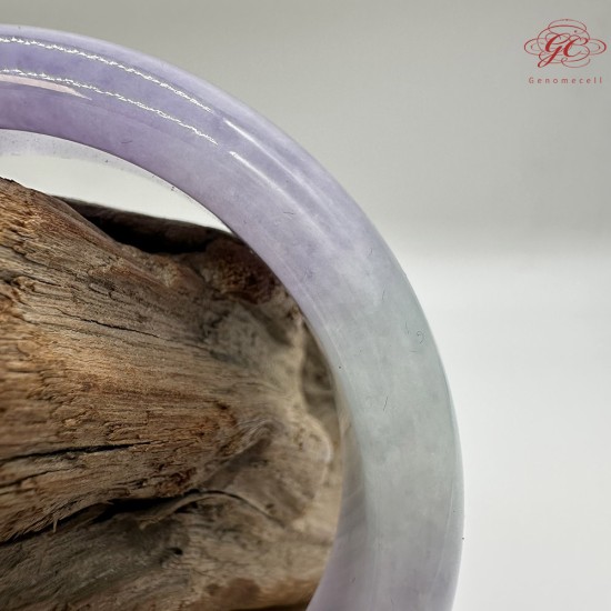 【肌容雪】天然緬甸A貨春帶彩翡翠平安鐲 編號250(鐲圍56.9mm#18號) 【肌容雪】天然緬甸A貨春帶彩翡翠平安鐲 編號250(鐲圍56.9mm#18號)