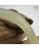 【肌容雪】天然緬甸A貨冰糖雪梨翡翠平安鐲 編號261(鐲圍57.4mm#18號)