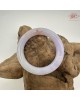 【肌容雪】天然緬甸A貨冰粉春灑金翡翠圓條手鐲 編號264(鐲圍56.9mm#18號)