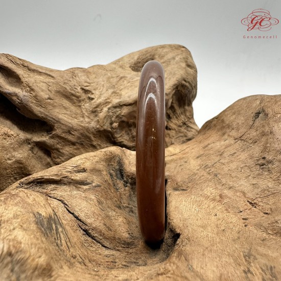 【肌容雪】天然緬甸A貨滿紅翡翠圓條手鐲 編號266(鐲圍57.6mm#18號)