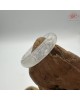 【肌容雪】天然緬甸A貨翡翠白雪花棉戒圈 編號317(戒圍18.0mm#14號) 【肌容雪】天然緬甸A貨翡翠白雪花棉戒圈 編號317(戒圍18.0mm#14號)