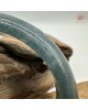 【肌容雪】天然緬甸A貨翡翠老種藍水平安鐲 編號318(鐲圍57.3mm#18號)