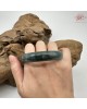 【肌容雪】天然緬甸A貨翡翠老種藍水平安鐲 編號318(鐲圍57.3mm#18號)