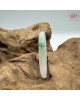 【肌容雪】天然緬甸A貨白底青翡翠美人條手鐲 編號322(鐲圍54.9mm#17號)