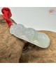 【肌容雪】天然緬甸A貨翡翠碗豆造型吊墜繩 編號325