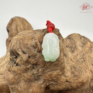 【肌容雪】天然緬甸A貨Q萌小雞造型吊墜繩 編號329