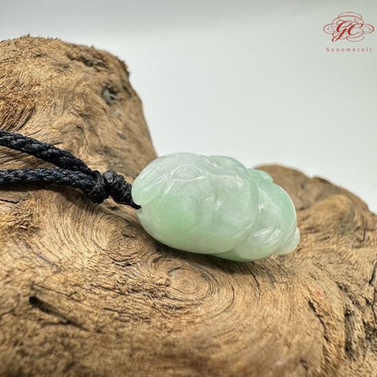 【肌容雪】天然緬甸A貨Q萌小雞造型吊墜繩 編號330