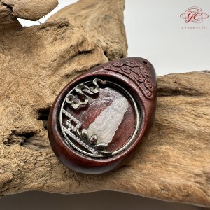 【肌容雪】天然緬甸A貨翡翠觀音雕飾造型吊墜繩 編號350