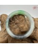 【肌容雪】天然緬甸A貨冰正陽綠烏雞翡翠平安鐲 編號381(鐲圍56mm#17.5號) 【肌容雪】天然緬甸A貨冰正陽綠烏雞翡翠平安鐲 編號381(鐲圍56mm#17.5號)